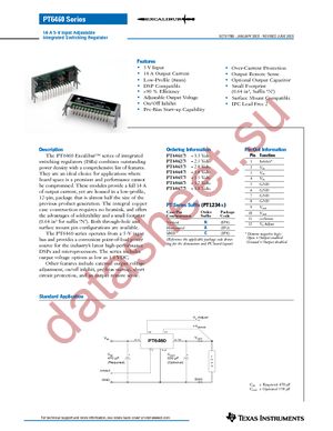 PT6462C datasheet  